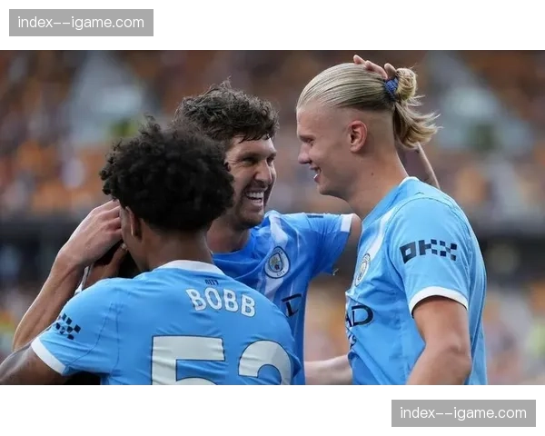 曼城2-1力克纽卡斯尔联，奥赖利双响哈兰德助攻紧追榜首